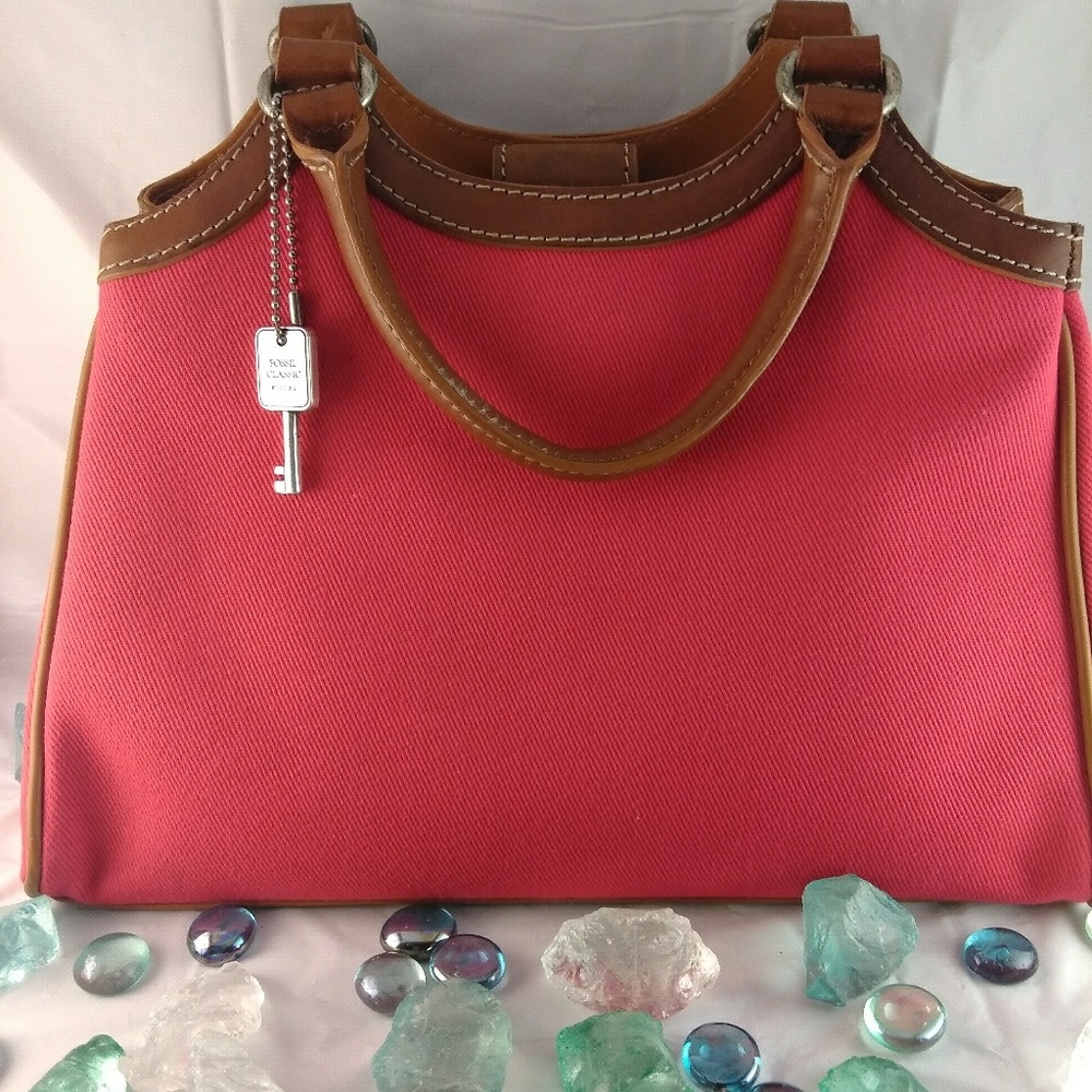 Fossil bag red